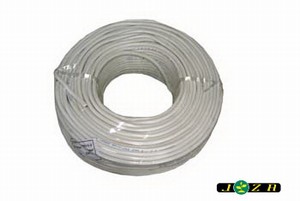 Electric cable 3 x 1½ mm² (white)