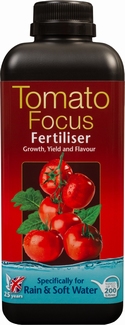 Tomatenpflanzennahrung Focus Wasserhaerte weich 1 Liter