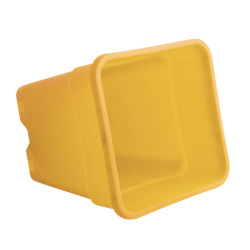 Square pot 11 litre 24x24x28,3 cm - yellow 