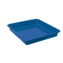 Opvangbak vierkant blauw tbv 11 Liter pot 